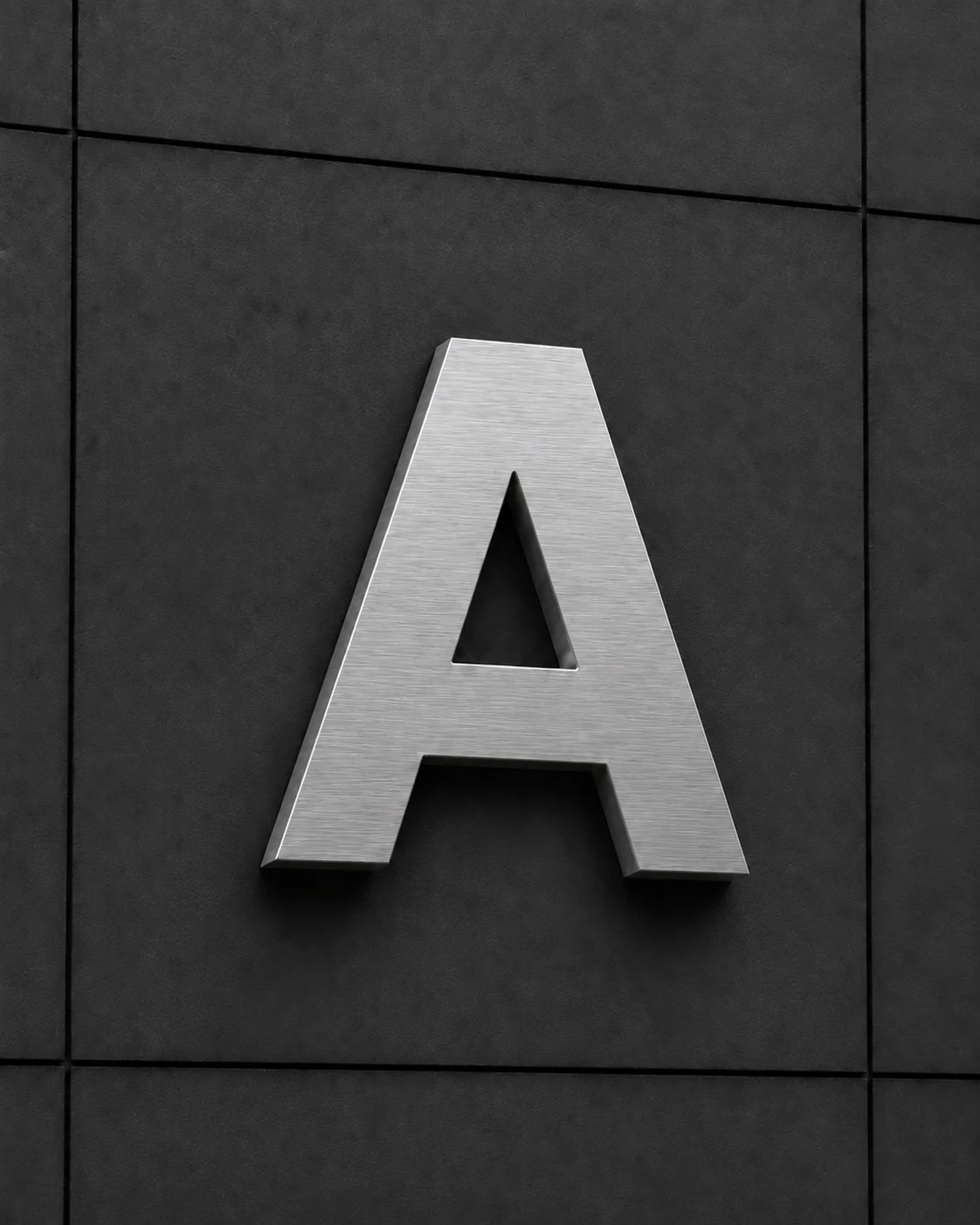 Letras 3D en metal o aluminio