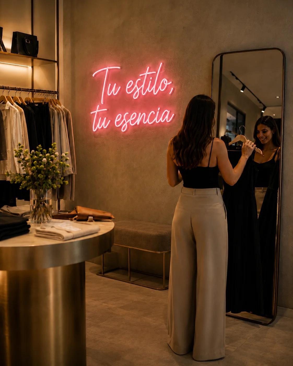 Neón LED para boutiques